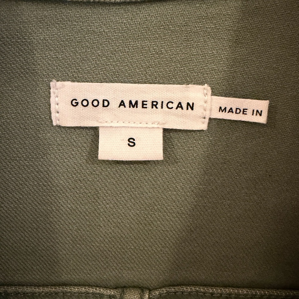 Anthropologie’s Good American Olive Green Jumpsuit - Picture 6 of 6
